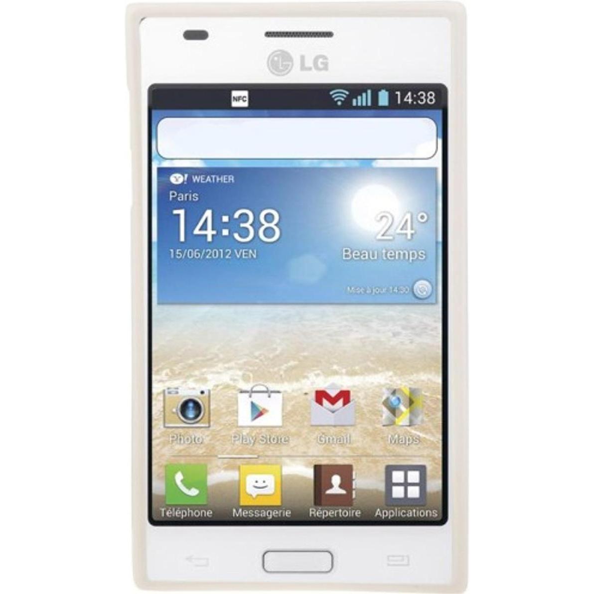 Thumbnail - König Design Schutzhülle TPU Punkte Case für Handy LG Optimus L5 / E610 (Optimus L5), Smartphone Hülle, Mehrfarbig