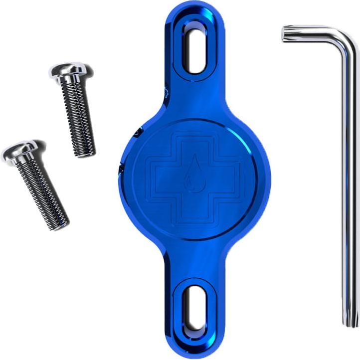 Muc-Off Secure Tag Halterung 2.0, Tracker Zubehör, Blau