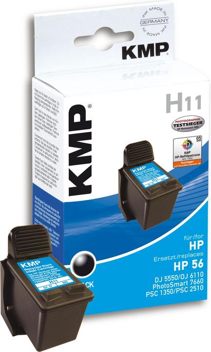 Actual product image KMP H11 Ink Cartridge compatible with HP C 6656 AE (FC)