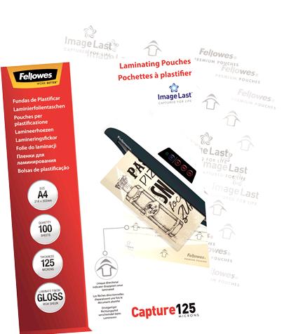 Image du produit Fellowes Capture 125 (A4, 100 pcs, 125 µm)