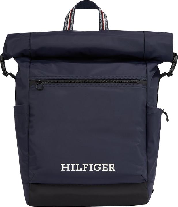 Actual product image Tommy Hilfiger Courier Backpack Hilfiger Rolltop Backpack