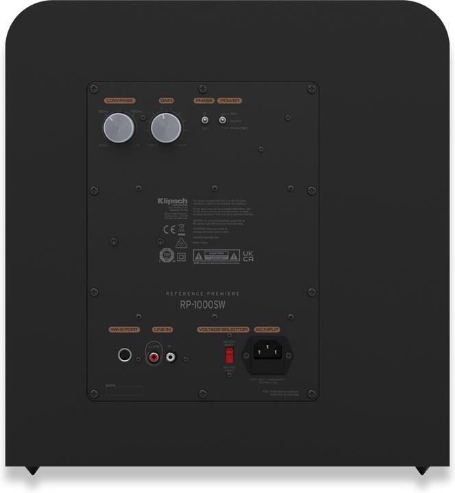 Produktbild Klipsch RP 1000 SW *schwarz* (1 Stk., 300 W)