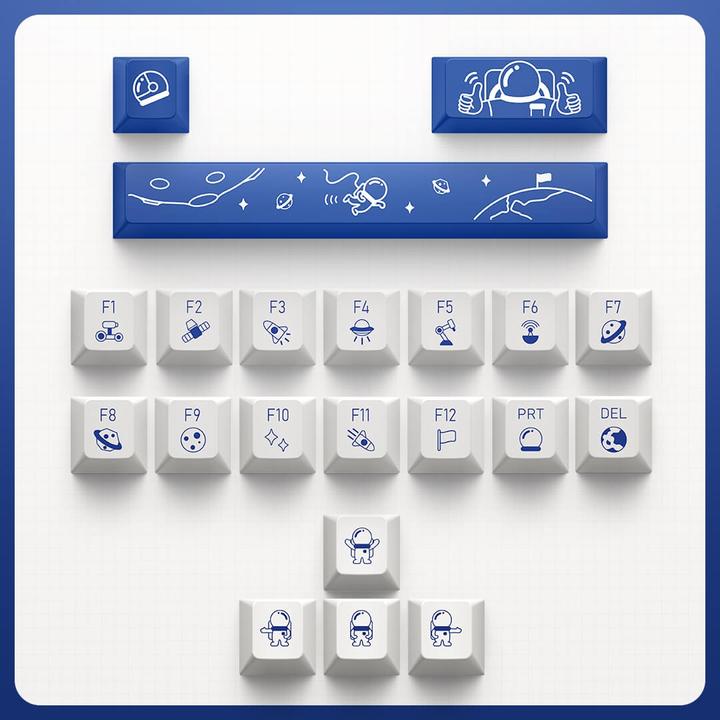 Actual product image Iqunix L80 Cosmic Traveller (CH, Cable, Wireless)