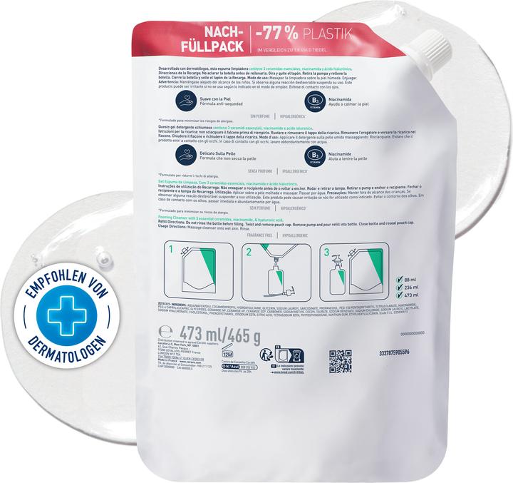 Produktbild CeraVe Foam Cleans (Reinigungsschaum, 473 ml)