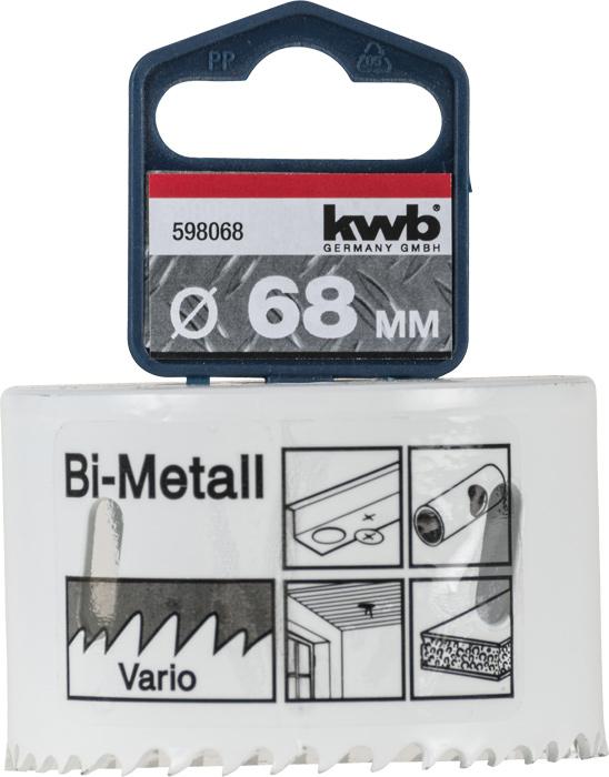 Actual product image kwb Hss Bimetal Hole Saw 68Mm (68 mm)