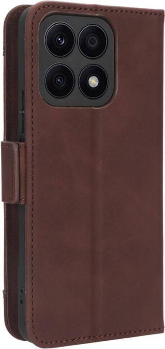 Image du produit Cover-Discount Honor X8a - Étui avec de nombreuses poches pour cartes marron (Honor X8a)