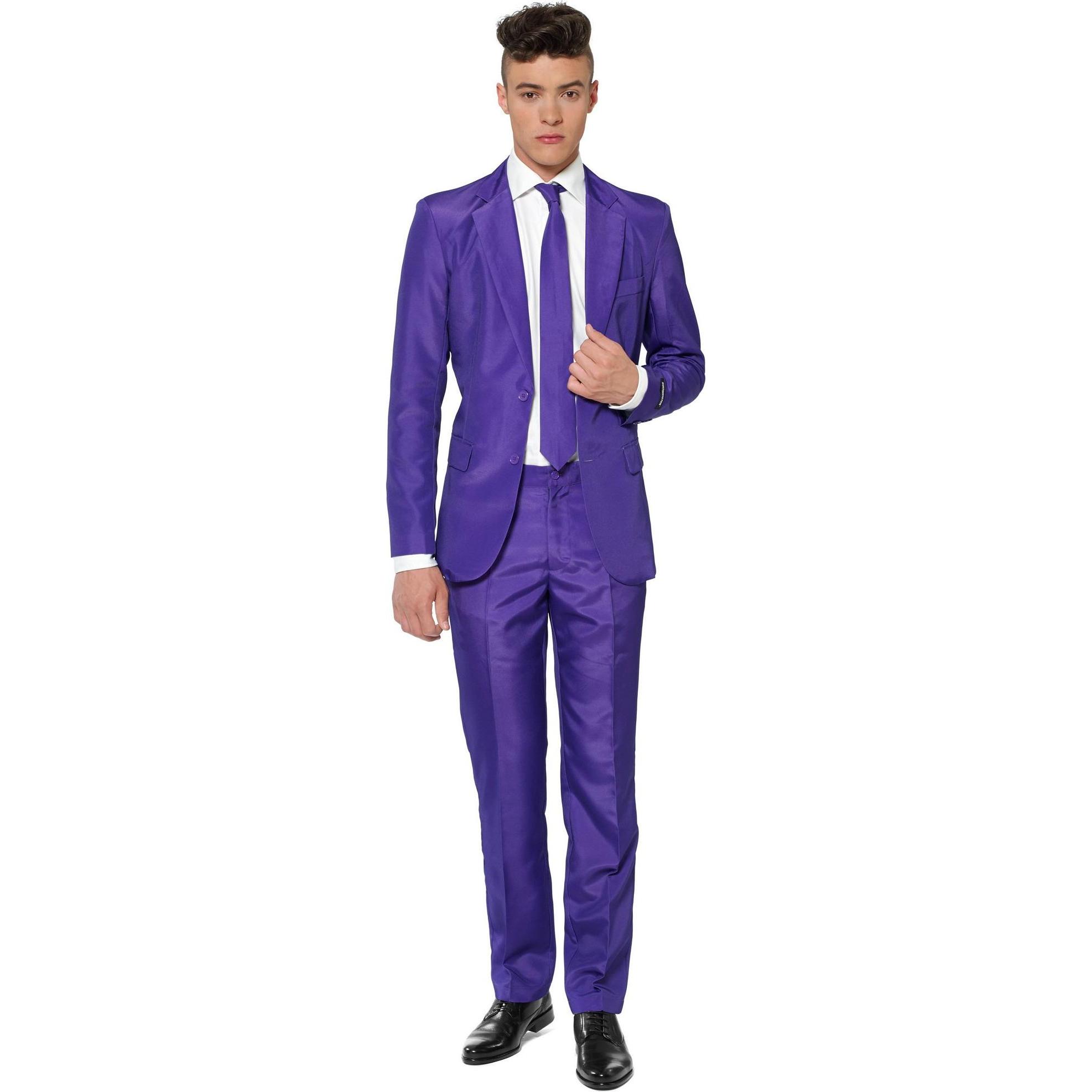 Metamorph Solid Purple Partyanzug (XL)
