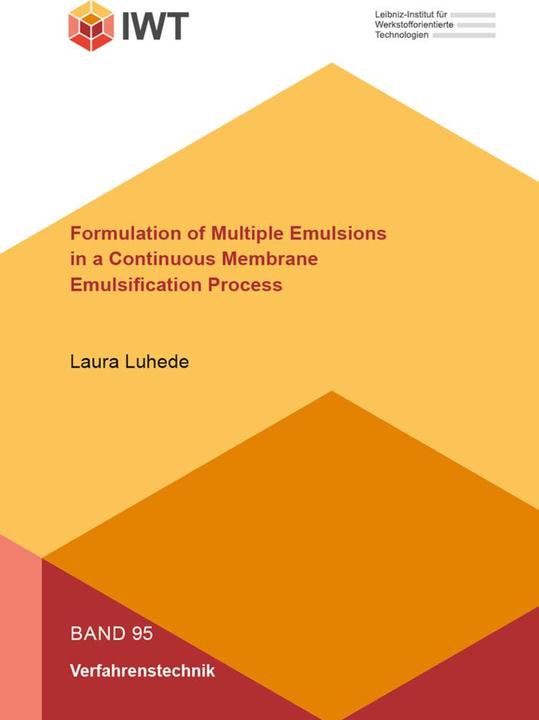 Shaker Luhede:Formulation of Multiple Emulsion (Laura Luhede, 2022)