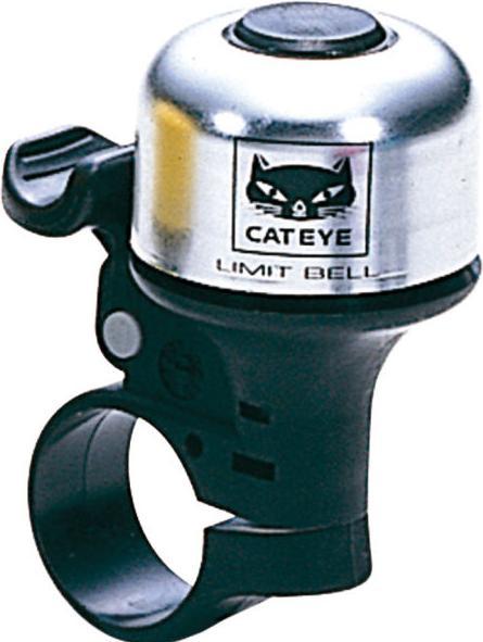 CatEye Fahrradklingel BELL PB-800 Universal Silber