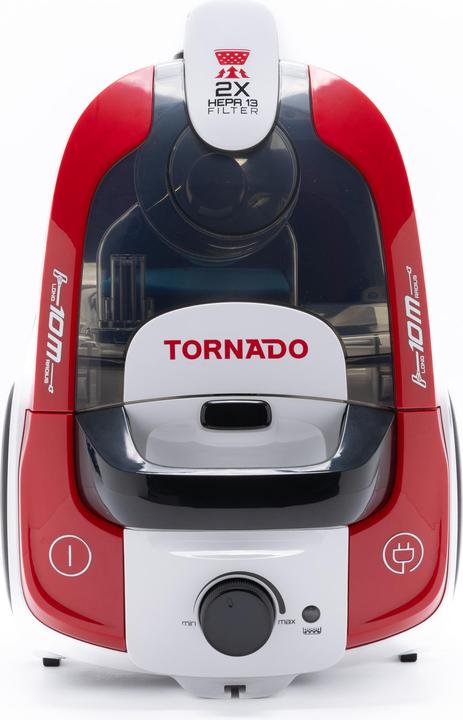 Produktbild Tornado Staubsauger VCCKC800RC / Vacuum cleaner BK,W,R