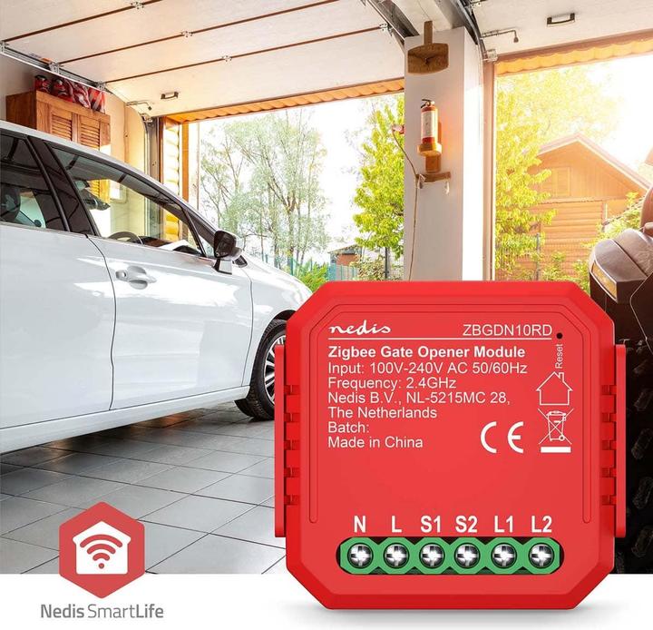 Actual product image Nedis SmartLife Power Switch | Zigbee 3.0 | 2.5 W | Terminal connection | App available for: Android™