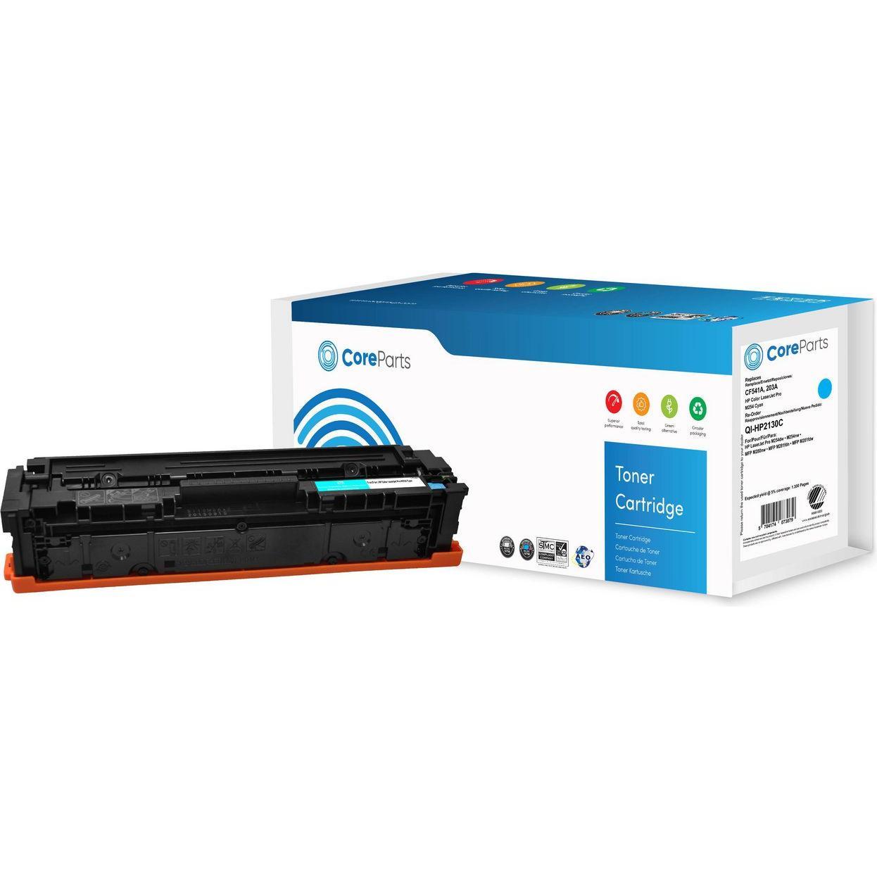 CoreParts, Toner, QI-HP2130C Tonerkartusche (e) Kompatibel (C)