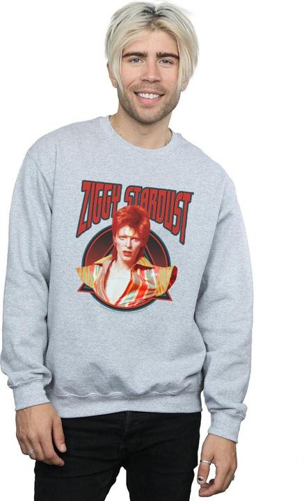 Produktbild David Bowie Ziggy Stardust Boyfriend Fit Sweatshirt (XXL)