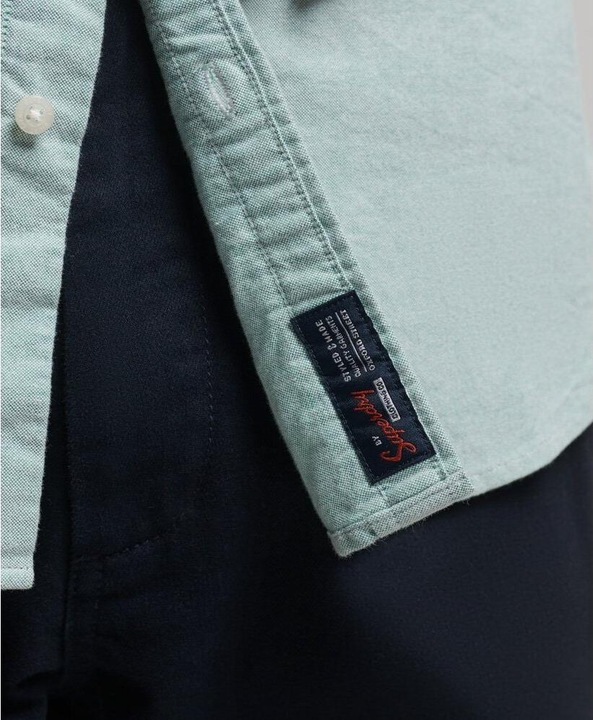 Produktbild Superdry langarmhirt au bio-baumwolle uperdry oxford (S)