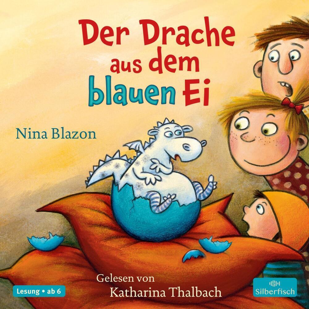 Thumbnail - Der Drache aus dem blauen Ei, Hörbücher von Nina Blazon