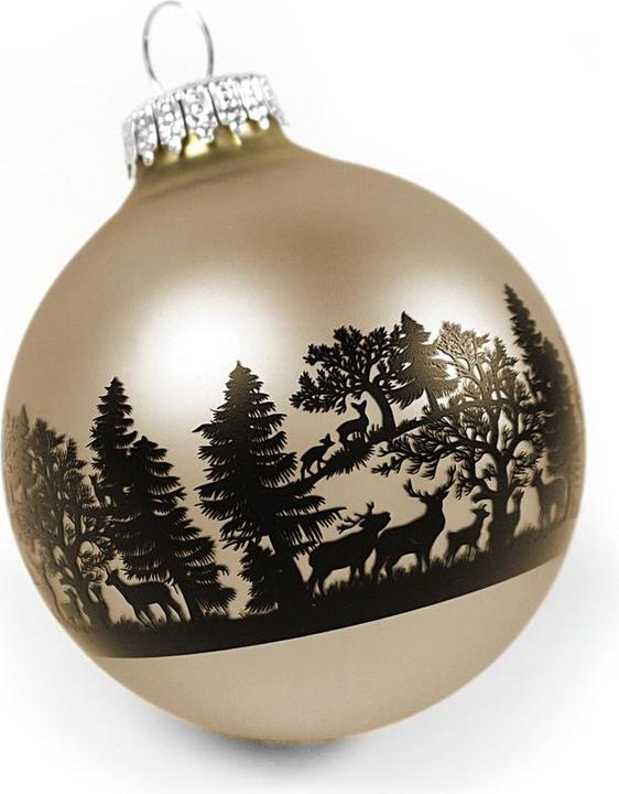 Produktbild Trendform Weihnachtskugel Swiss Forest (1x)