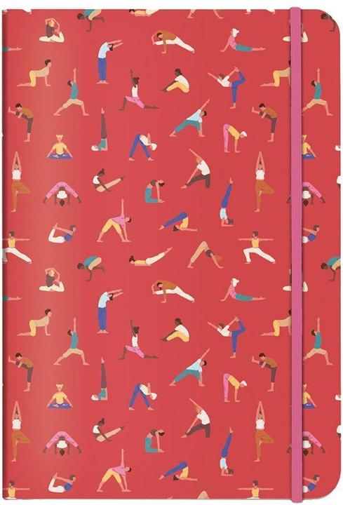 Actual product image Cedon Notebook A5 YOGI red (A5, Special ruling)