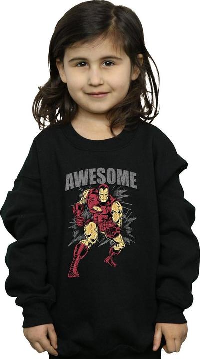 Produktbild Awesome Iron Man Sweatshirt Mädchen (152, 158)