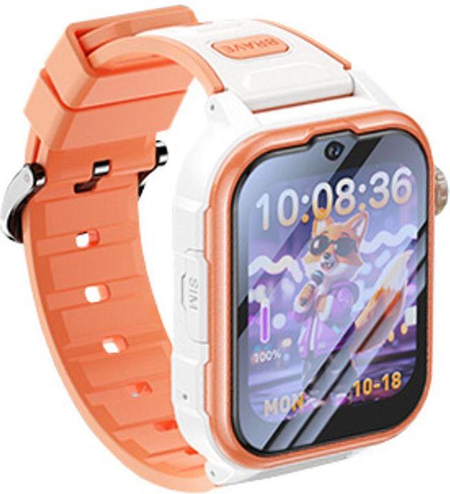 Actual product image Yesido Kids Smartwatch 4G GPS Tracking / Video Call / SOS - Orange (4G)