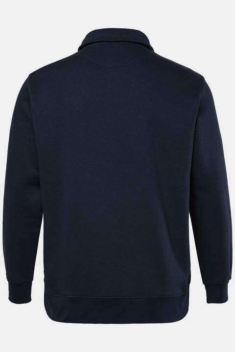 Produktbild Men+ Troyer, Sweat, Brustprint, Zippkragen (4XL)