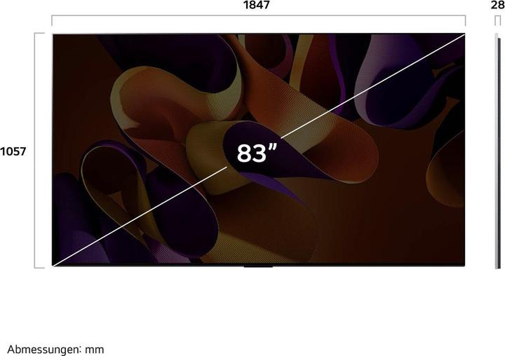 Produktbild LG OLED83G45LW.AEK (83", G4, 4K, 2024)
