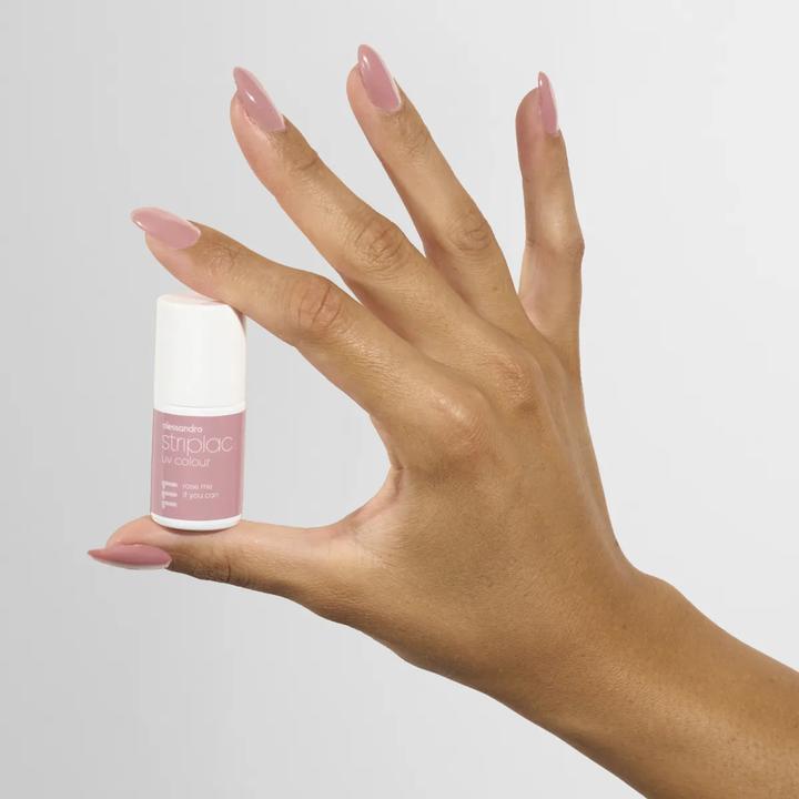 Actual product image Alessandro ALESSAN Striplac UV Co Ro If Yo Ca 6.5ml (Rose me if you can, UV gel varnish)