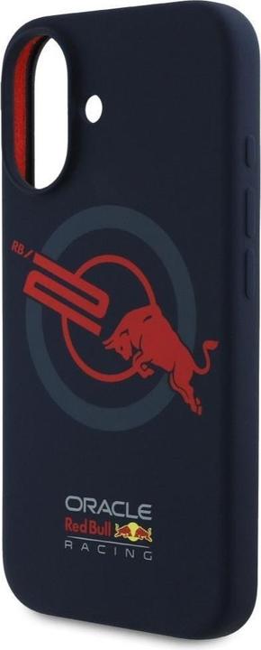 Produktbild Red Bull Case HC Silicone ORBR20 Logo Red Lining to iPhone 16 MagSafe navy blue (Apple iPhone 16)