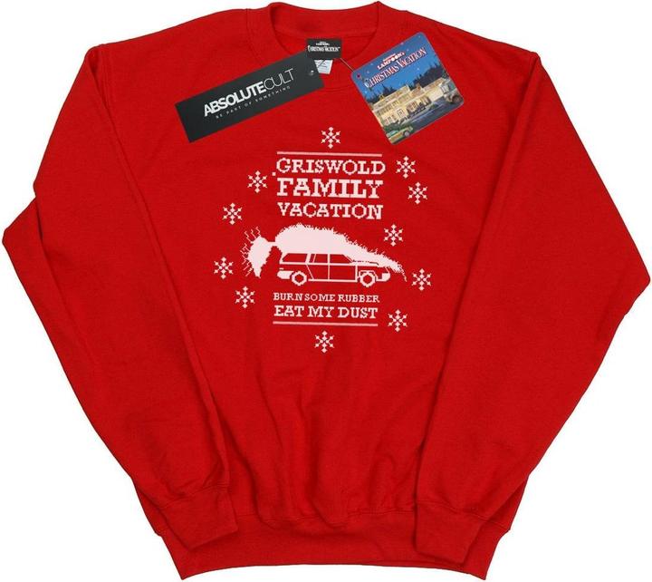 Immagine prodotto National Lampoon´s Vacation National Lampoon's Christmas Vacation Eat My Dust Felpa Uomo (M)