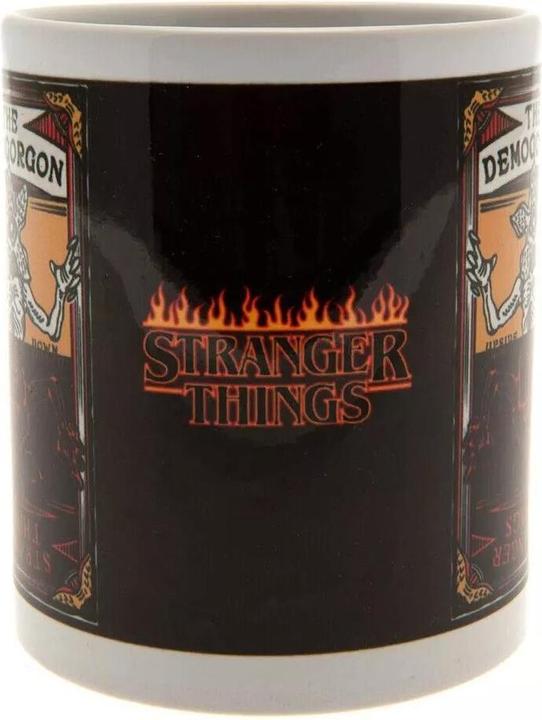 Actual product image Stranger Things Demogorgon Card Mug (325 ml)