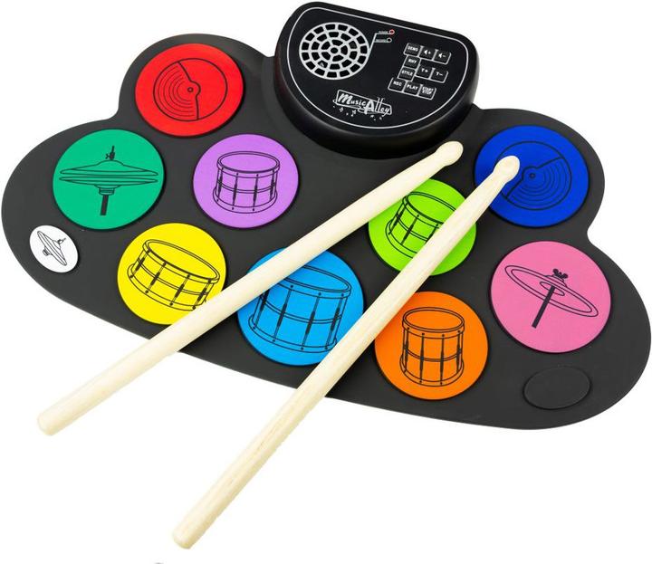 Actual product image PDT Music Alley Roll-up Drum Kit