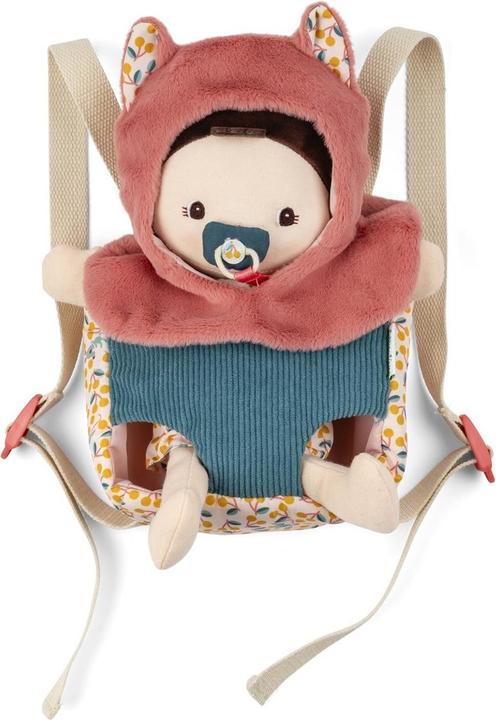 Actual product image Lilliputiens Jeanne Cloth Doll And Carrier