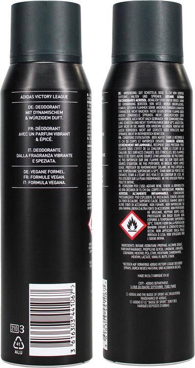 Produktbild Adidas Deodorant (relaunch) (Spray, 150 ml)