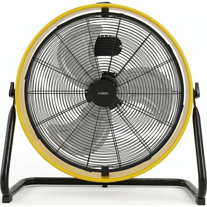 Immagine prodotto Furber Bodenventilator Vayu-Fortis 20, Schwarz/Gelb