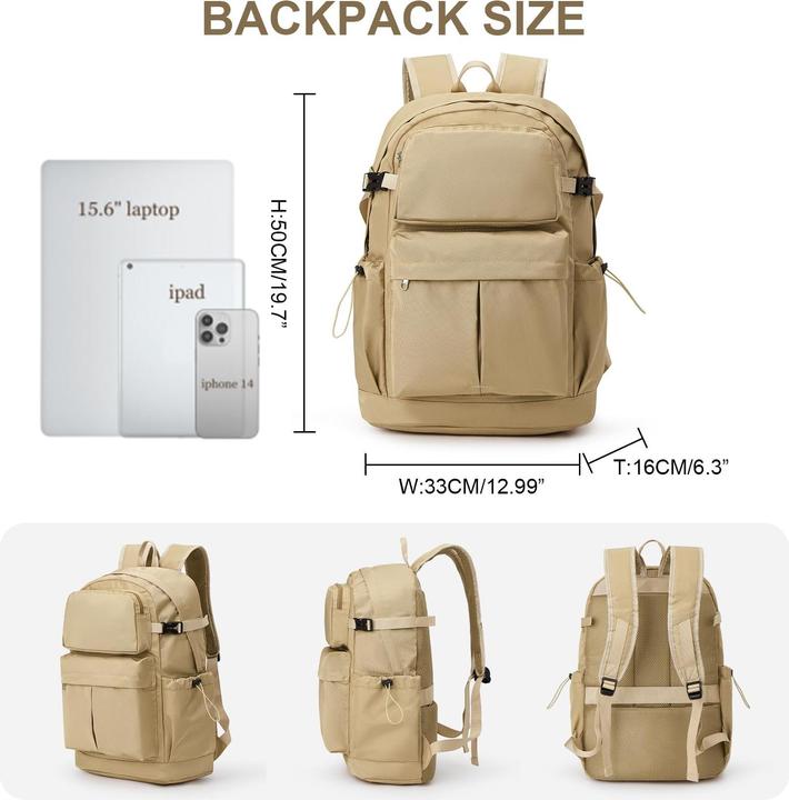 Produktbild Only-Bags.Store Rucksack Schulmädchen, Casual Travel Daypack, Laptop-Rucksack im Teenager, Rucksack Wasserdicht