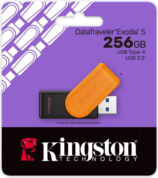 Image du produit Kingston DataTraveler Exodia S (256 Go, USB-A)