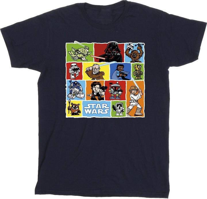 Produktbild Star Wars Comic Drawing Montage TShirt (4XL)