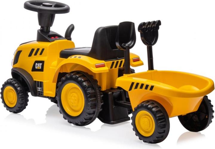 Actual product image Mally Rückstrahler CAT TRACTOR Milly Gelb