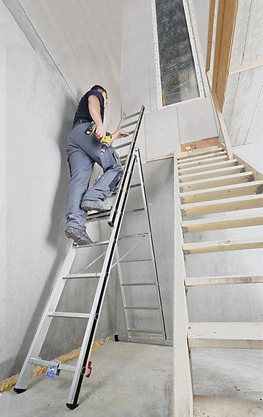 Immagine prodotto kaiserkraft Scala multiuso in alluminio (Scaletta multiuso, 229 cm)