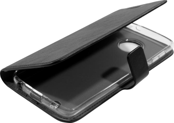 Actual product image Mobiparts Classic Wallet Case Motorola Moto G6 Black (Motorola Moto G6)