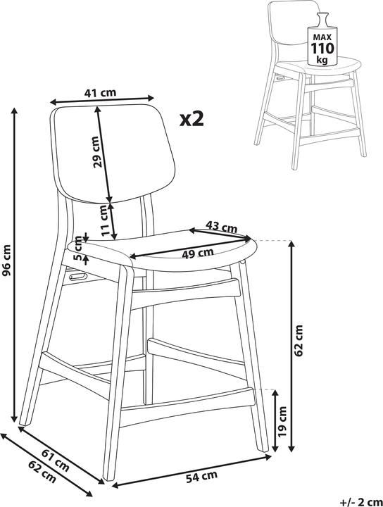 Produktbild Beliani Mayer