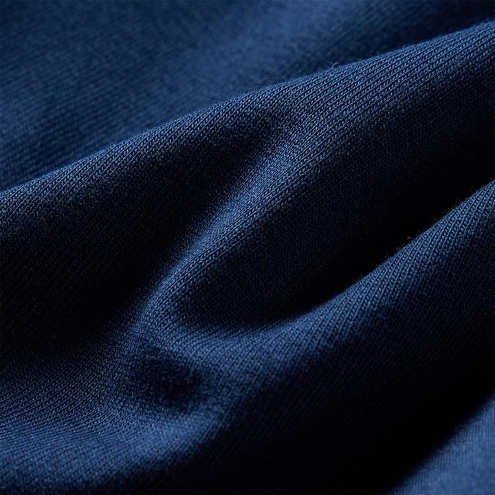 Produktbild VidaXL Kinderkleid mit Langen Ärmeln Marineblau 128,Material: 95 (128)