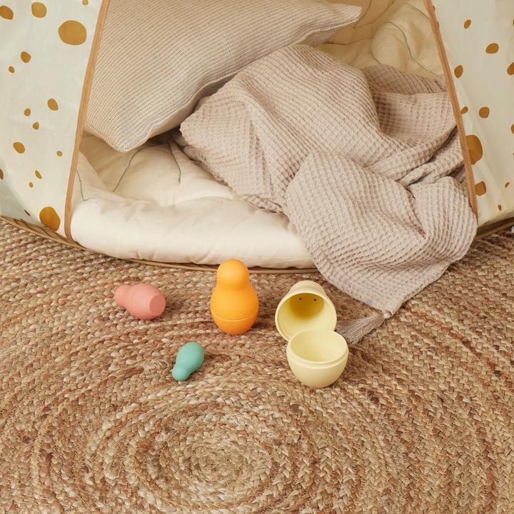Image du produit Bieco Jouet empilable Matriochkas en silicone Tropical Vibes