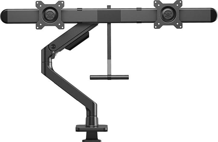 Actual product image ACT Dual monitor arm office premium, with gas spring, crossbar (32")