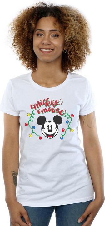 Produktbild Disney Mickey Mouse Christmas Light Bulbs TShirt (XXL)