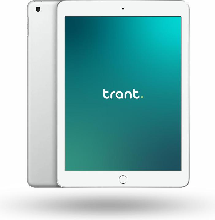 Trant.ch iPad 6. Gen (2018) Wi-Fi (nur WLAN, 10", 32 GB, Silver, A / Wie neu)