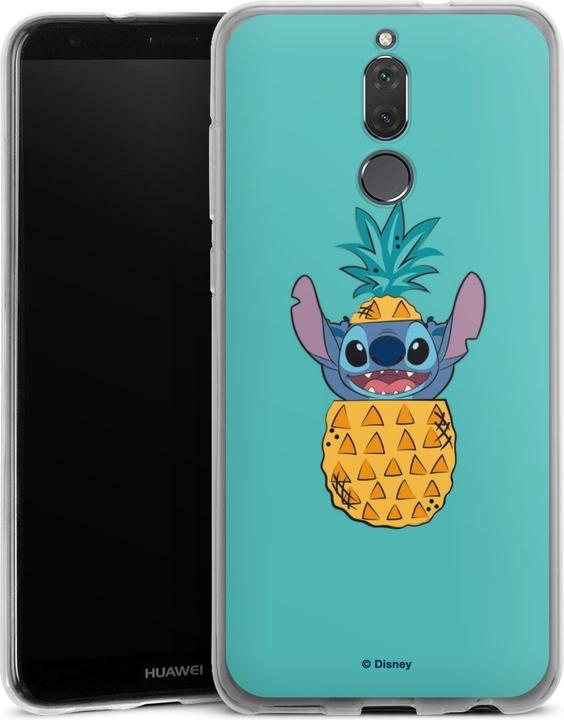 Produktbild DeinDesign Silikon Hülle für Huawei Mate 10 lite Handyhülle Case Smartphone Schutzhülle Lilo & Stitch Ananas (Huawei Mate 10 Lite)