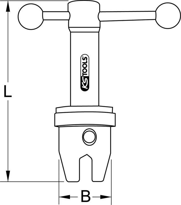Actual product image KS Tools 116.2002 (120 mm)