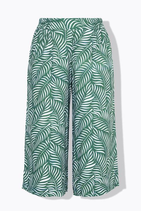 Produktbild Studio Untold Culotte, Wide Legs, Leafs-Print, Elastikbund (48)