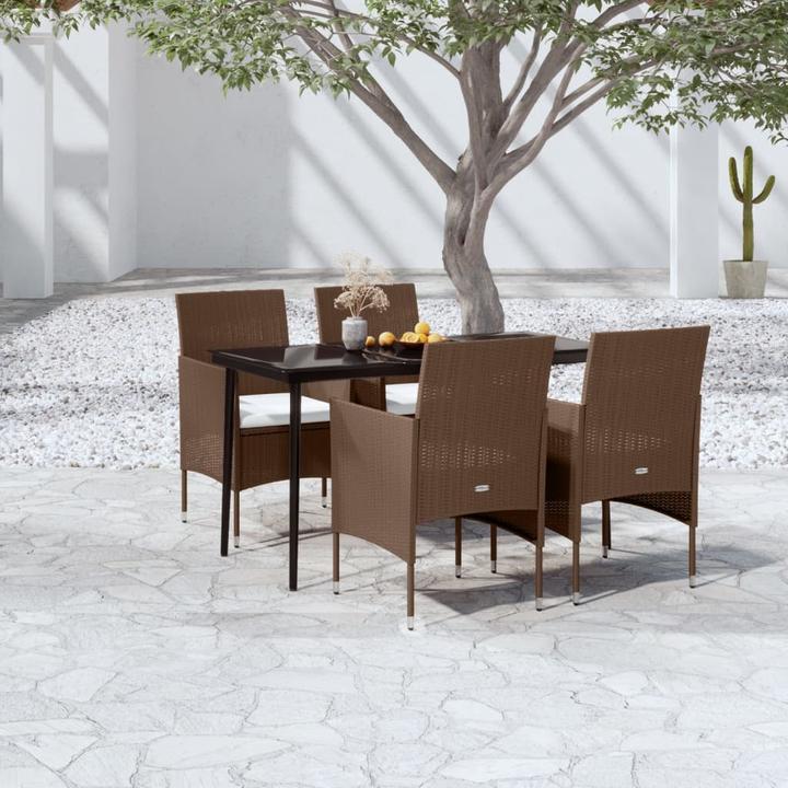 Produktbild vidaXL Garten Essgruppe (140 x 70 x 74 cm)