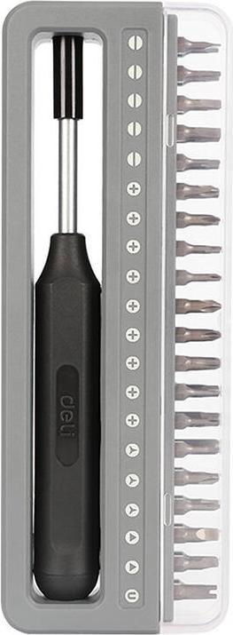 Actual product image Deli Tools EDL241041 precision screwdriver set, 41 el.
